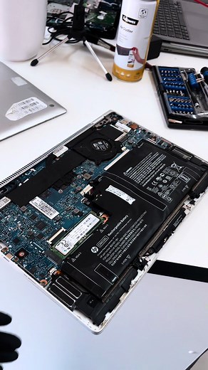 Replace Swollen Battery on HP Laptop - Laptop Repair Services