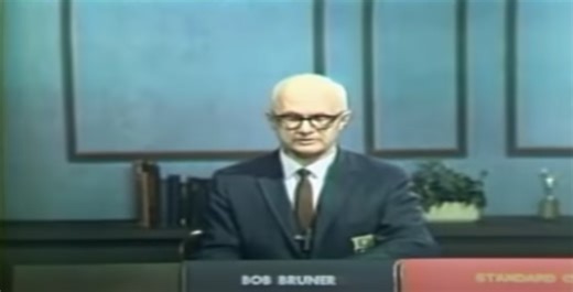 Watch a Television Station Switch From Black & White to Color for First Time (1967)