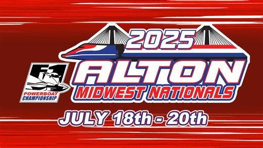 Alton Midwest Nationals F1 Powerboat Racing 🏁 July 18 to 20 at Riverfront Park in Alton, Illinois. Don’t miss the action—visit riversandroutes.com/events/f1-powerboat-championship. | Edglentoday.com