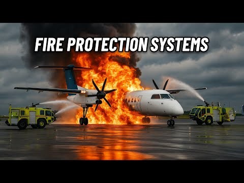 Dash8 Q400 Fire Protection Systems & Procedures Explained!