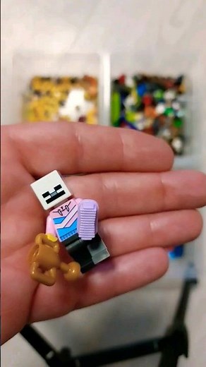 Creating custom Lego Minifigures😆 ❤️#shorts