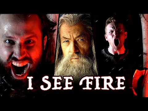 I See Fire (Lord of the Rings) METAL cover by ‪@jonathanymusic‬, Colm McGuinness & Matthew Heafy