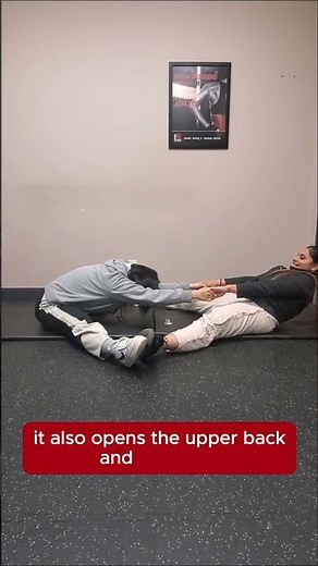 Drop a 🤝 if you want more partner stretches to try.