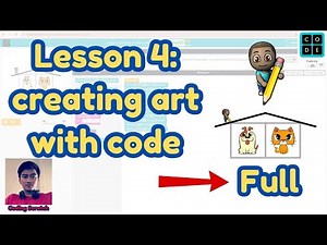 Code.org Lesson 4 Creating Art with Code | Express Course 2024 | Code.org Answer 2024