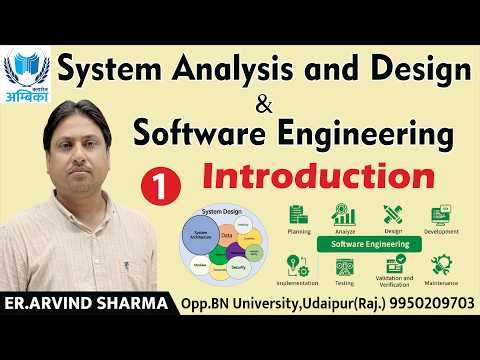 Introduction, System Analysis & Design + Software Engineering | Complete in One Class | Arvind Sir