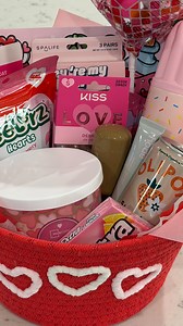 Valentine’s Day basket for my girl💖🎀🌹 #ValentinesDay #valentinesdaygift #valentines #giftideas #vday | Kate cleanhome