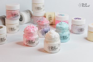 TRUE SAMPLES Whipped Body Butter Non-greasy Whipped Natural Shea and Mango Body Butter - Etsy