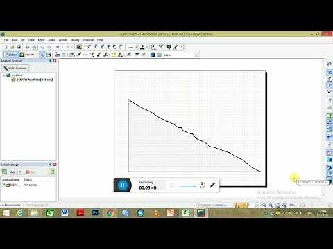 seepage analysis using GeoStudio