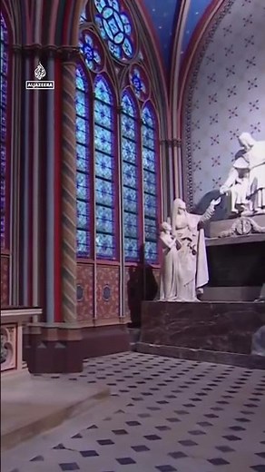 A first look at the fully restored Notre Dame Cathedral | AJ #Shorts