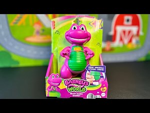 ASMR UNBOXING BARNEY HEART HANDS