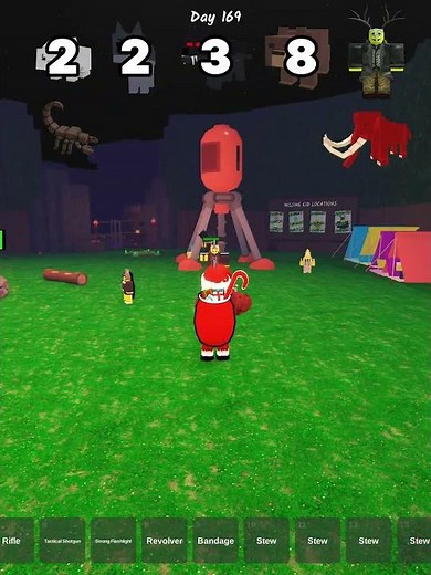 Crossbow Vs All Entity 😂 #99nightintheforest #roblox #usa