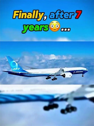 The Boeing 777X is still not here😭🥀☠️