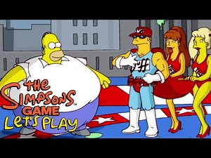 Food Eating Competition! - The Simpsons Game - No Commentary #thesimpsons #thesimpsonsgame
