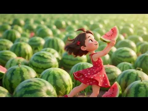 Summer Watermelon Counting Song 🍉☀️ | Fun Dance for Kids