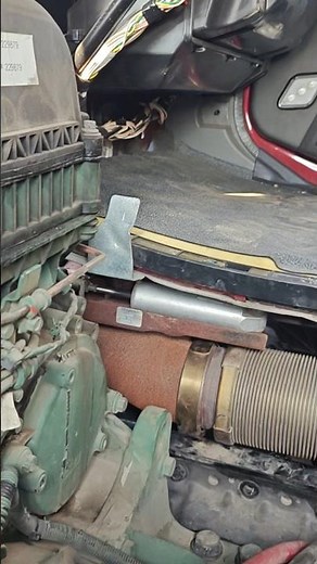 2019 Volvo D13 TC BPV valve operation / how exhaust back pressure valve works