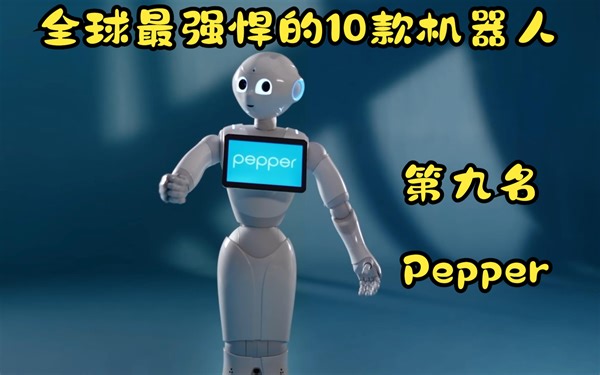 全球最强悍的10款机器人系列之：第九名 Pepper