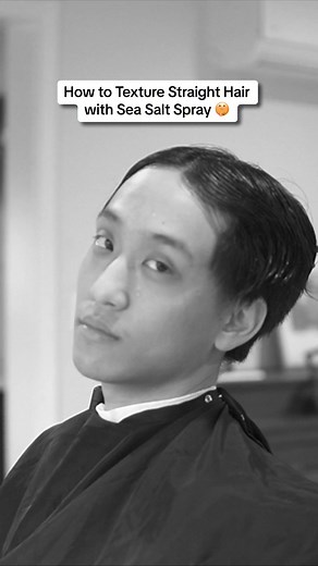 How to Style Low Taper Fade with Textured Fringe using Sea Salt Spray