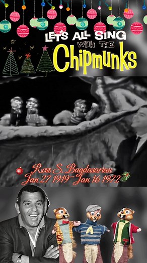 65yrs ago on this day in music... Dec 13 1965 Ross S. Bagdasarian appeared on The Ed Sullivan Show feat. Alvin, Simon & Theodore singing ... The Chipmunk Song (Christmas Don't Be Late) written by Ross Bagdasarian (under the stage name of David Seville) Released December 1, 1958 Bagdasarian sang and recorded the song, varying the tape speeds to produce high-pitched