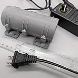 12V DC Motor 3800rpm Strong Vibration Motor Mini Rotary Speed Vibrating Industry Motor for Electric Massage Bed Chair with Adjustable Speed Power Adapter