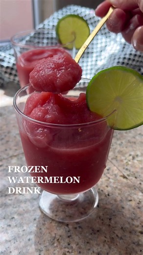 Frozen Watermelon Drink: Refreshing Summer Recipe
