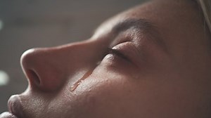 Close-up Crying Face Young Girl Whose Stock Footage Video (100% Royalty-free) 1055497241 | Shutterstock