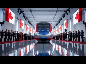 “Canada’s New ALTO High-Speed Train 2027 – Full Reveal, Design, Speed & Interior!”