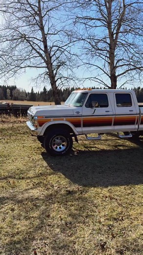 2.6K views · 7.6K reactions | 1979 Ford F250 w/ a Cummins  #oldford #dentside #dentsides7379 #fordnation #dentsidenation #truckbuild #truckbuilds #restomod #fummins #1979ford #1978ford #oldfordcrewcabs #crewcab #farmtruck #classictruck #cummins #f250 #rangerxlt | RetroMotive Alberta | Facebook