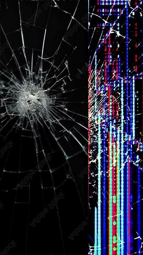 Ultimate Broken Screen Loop | Perfect for Phone Pranks in 4K UHD 📺😂