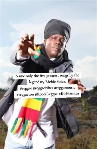 Name only the five greatest songs by the legendary Richie Spice. #reggae #reggaevibes #reggaemusic #reggaeton #RootsReggae