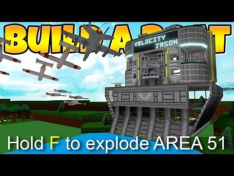 Build a Boat INSANE MILITARY BASE RAID! 💥 ( 400.000 Blocks! )