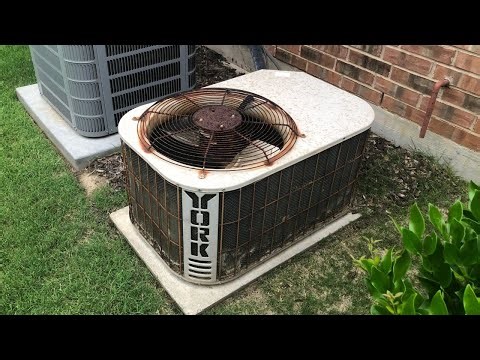 2001 2.5-Ton York Olympian Series Central Air Conditioner Starting Up & Running