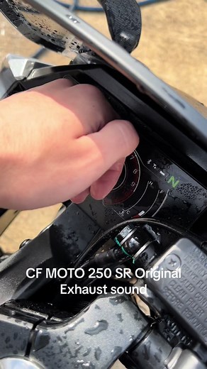 CF Moto 250 SR: Exhaust Sound and Top Speed Analysis