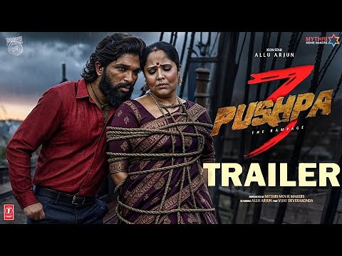 Pushpa 3: The Rampage - Trailer | Allu Arjun | Vijay Devarkonda | Rashmika M | Sukumar