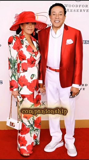 Smokey Robinson and Frances Gladney: A Beautiful Journey Together!! #smokeyrobinson #shorts