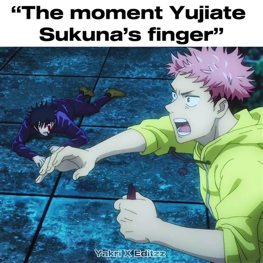 😈Yuji Ate First Finger of Sukuna😈|| Jujutsu Kaisen || Edit/AMV #anime #jjk #gojo #sukuna #yuji