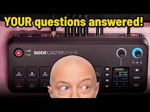 RØDECaster Video — Your Questions Answered! (RODECaster, if you prefer)
