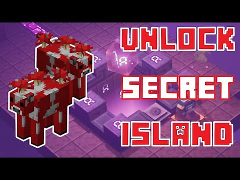 Minecraft Dungeons - How To Unlock Secret MooShroom Island (All 9 Rune Locations)