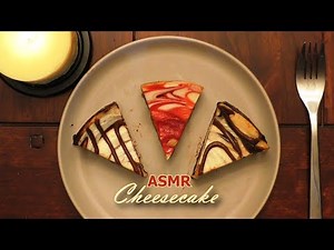 ASMR: Eating Cheesecake (No talking, intense closeup binaural chewing)