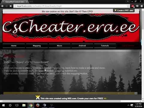 How to use CSCheater to get textures for GMod