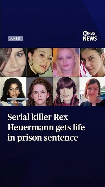 Serial killer Rex Heuermann gets life in prison sentence