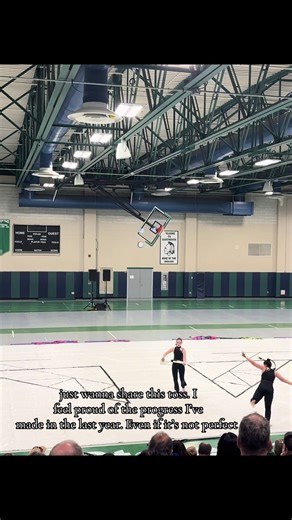 It’s lofty but still#colorguard #fyp #rifle#famous #competition | color guard instrument