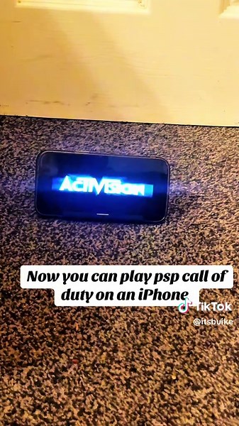 Play PSP Call of Duty on iPhone: Troubleshoot PS3 Error