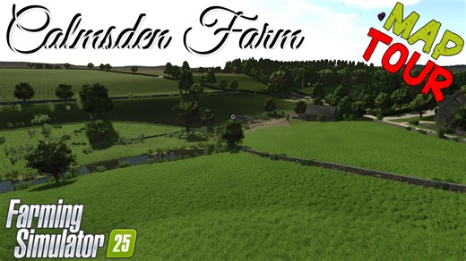 Map Tour | Calmsden Farm | Farming Simulator 25