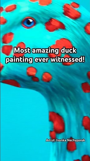 Duck painting that will blow your mind!