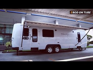 บ้านพักตากอากาศเคลื่อนที่ Keystone RV Vantage คันใหญ่มากลงหลักปักฐานแคมป์กันยาวๆ ไปเลย - Rod On Tube