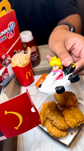 🚨NEW Mario Kart Happy Meal! 🍄🏎️ Get yours for only $3.99 (Hamburger or 4pc. Nugget) at McMarro Family-Owned restaurants! 🍔🍟 Each Happy Meal comes with a collectible Mario Kart toy, featuring characters like Mario, Princess Peach, and Bowser—plus special editions Gold Mario and Rose Gold Peach! ✨ 🏁 Are you collecting all 8 racers? Here for a limited time, while supplies last! ⏳🔥 Now available at your local McDonald’s! 🚨 #mario #mariokart #supermario #happymeal #collectibles #collectables 