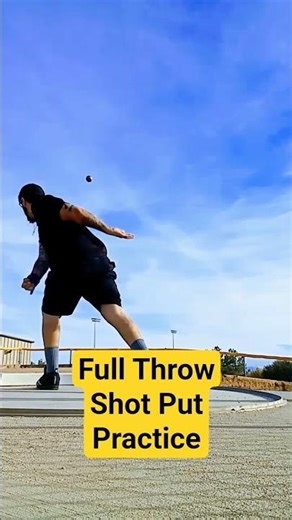 #shotput full throw - Glide Technique #fitness #motivation