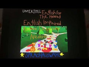 Mickey Mouse Clubhouse Mickey’s message from Mars DVD subtitles￼