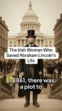 The Irish Woman Who Saved Abraham Lincoln’s Life 🇮🇪🇺🇸