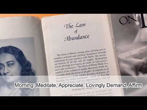 The Law of Abundance by Yogananda, Spiritual secrets of money making
